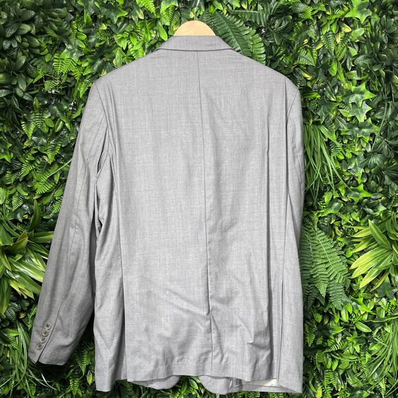 JOHN VARVATOS Blazer Men 42R Gray Wool Sport Coat Jacket Lined Suit Separate - Picture 9 of 9